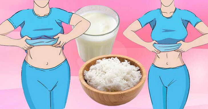 Å miste vekt på et kefir-ris diett